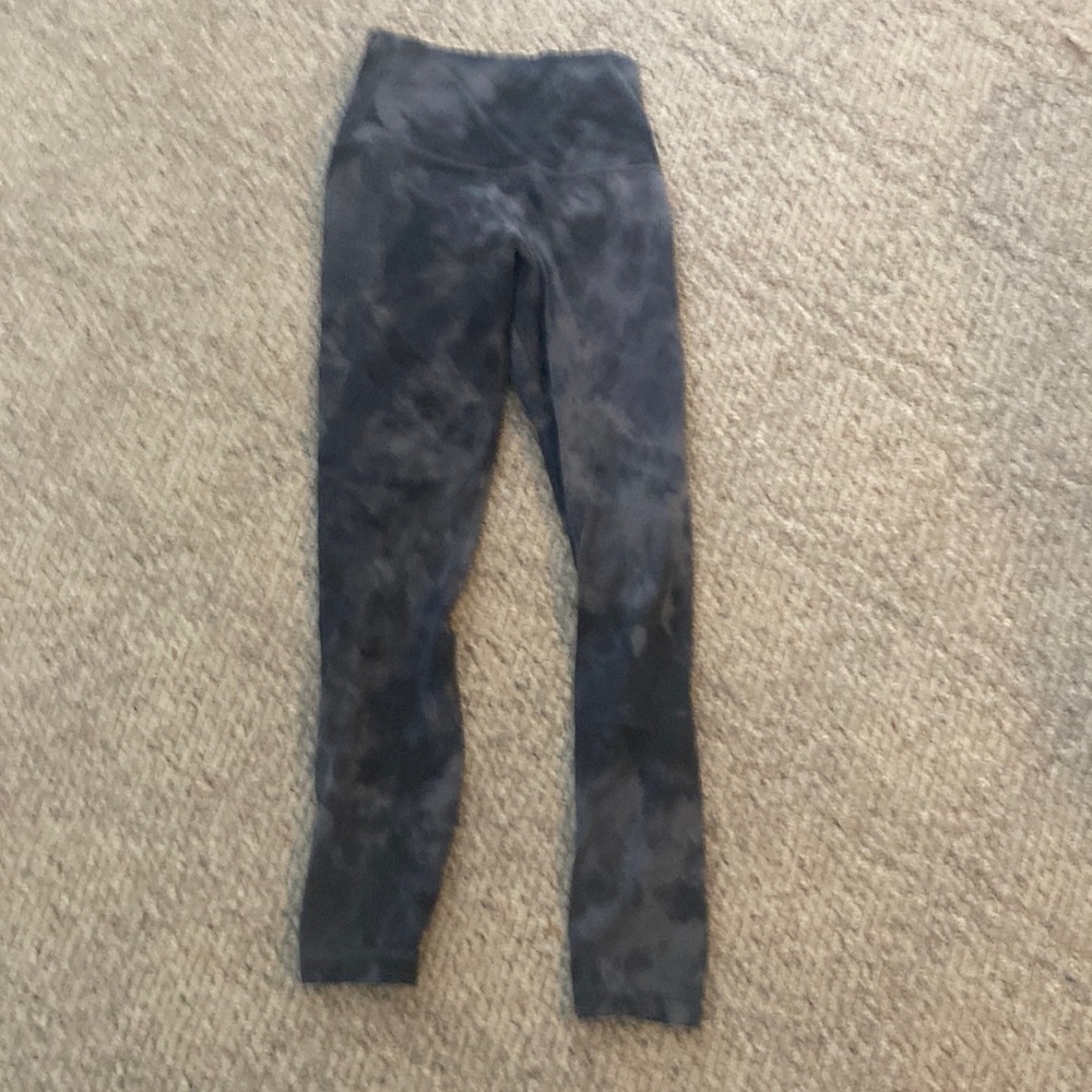 Camo size four lululemon leggings